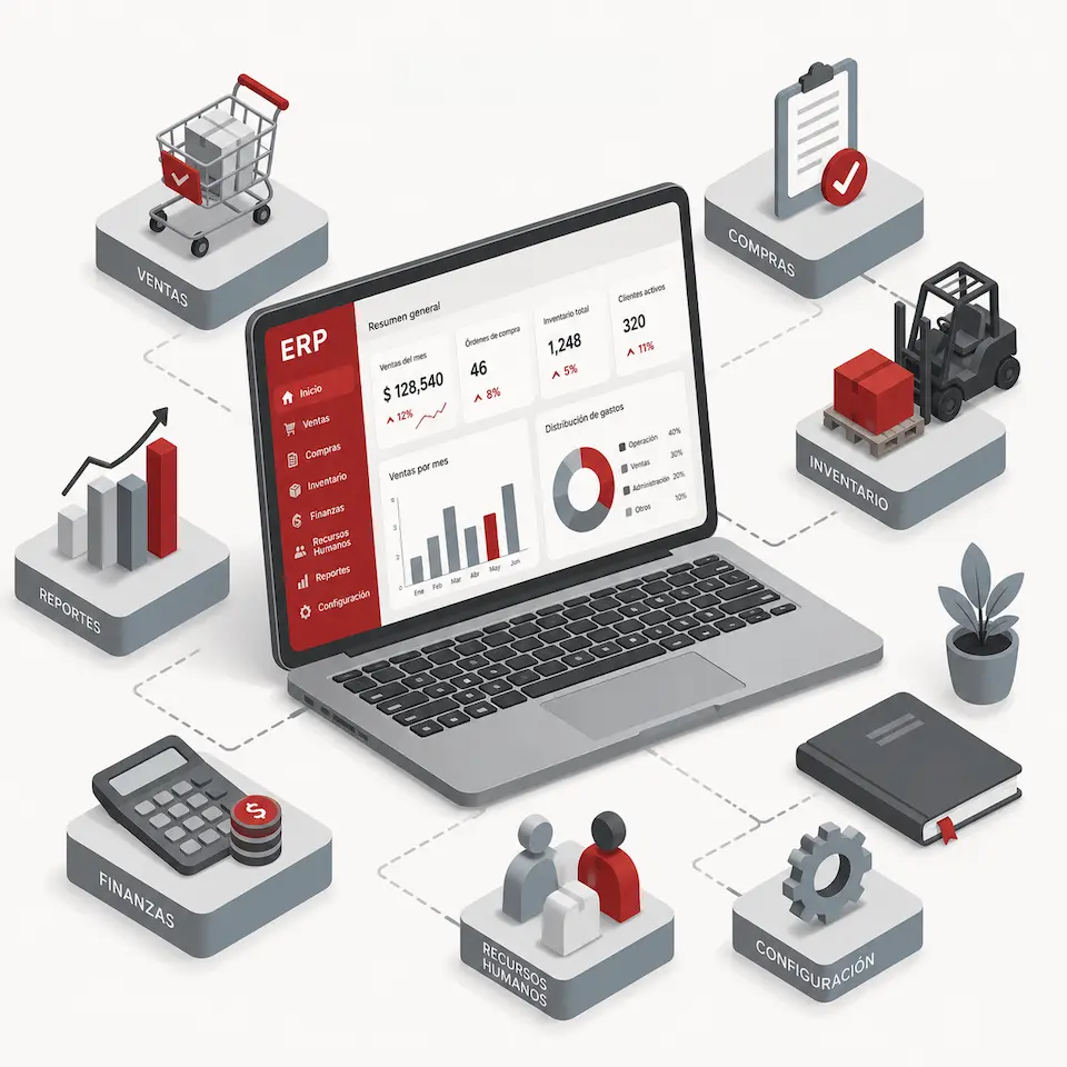 Software ERP a medida para la gestión empresarial de pymes en Vitoria y Álava